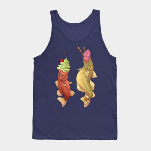 Taiyaki fish Tank Top